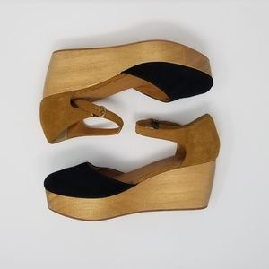 Madewell 1937 | Two Tone Suede Platform